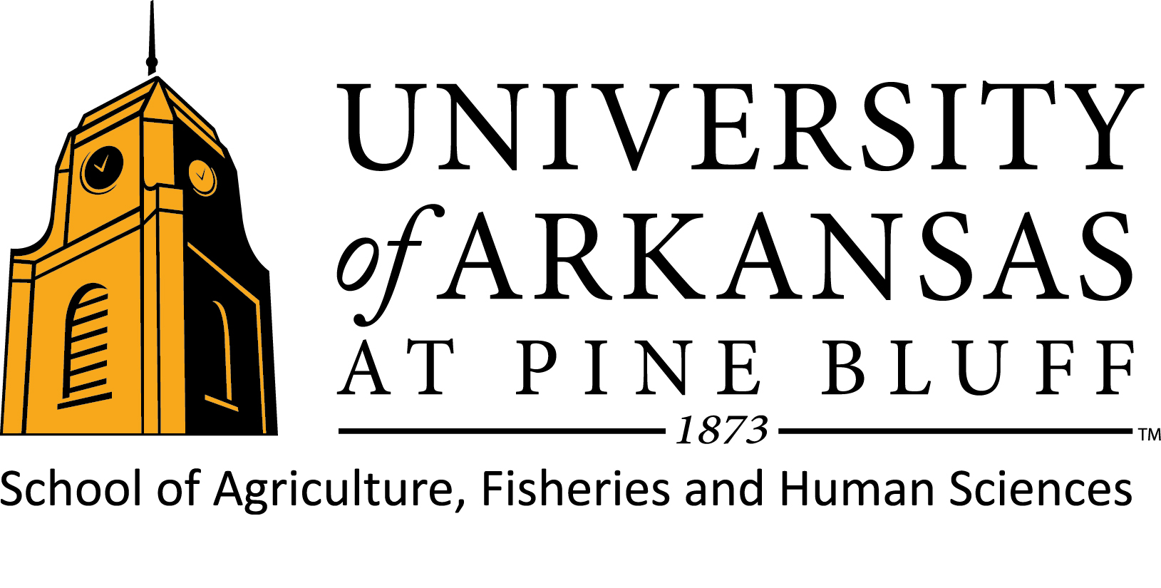UAPB bell tower logo horizontal