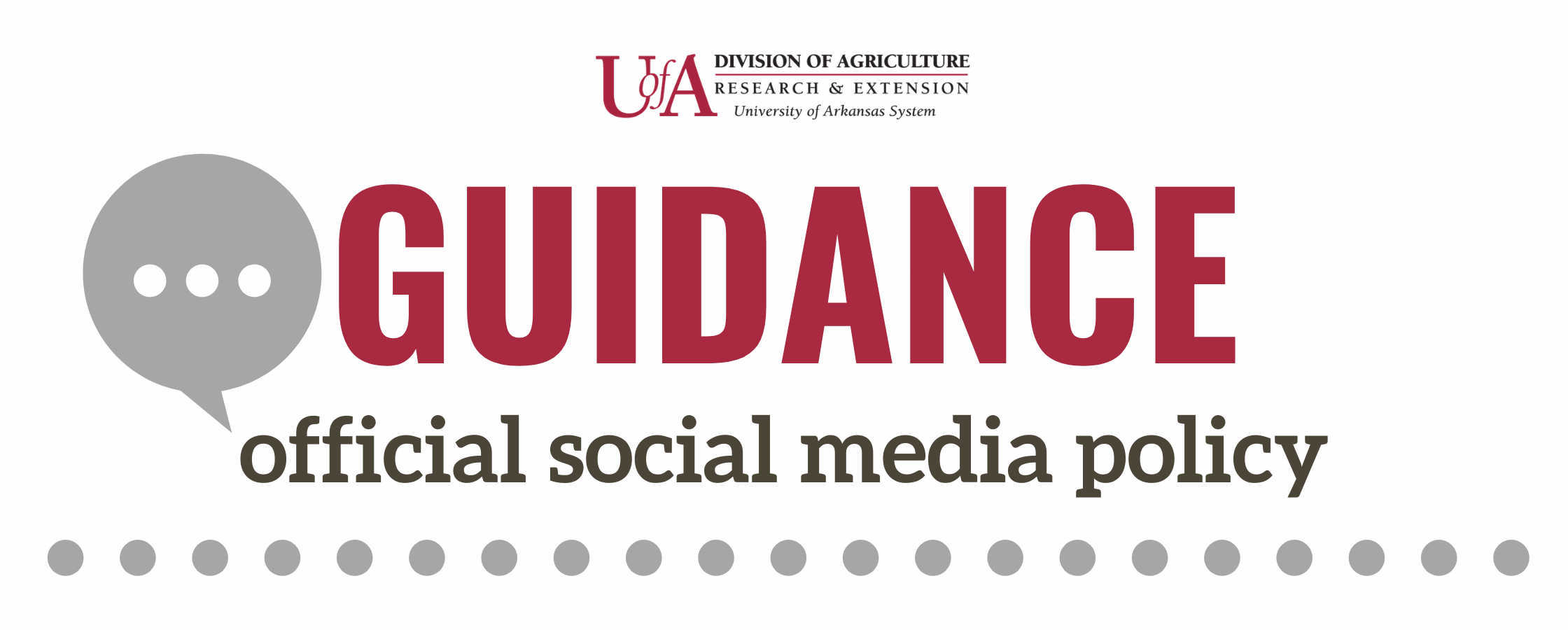 official division social media policy
