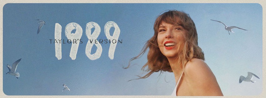 Facebook cover photo for 1989 Taylor's Version