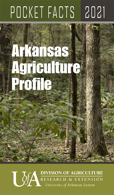 2021 Arkansas Agriculture Profile cover in green.